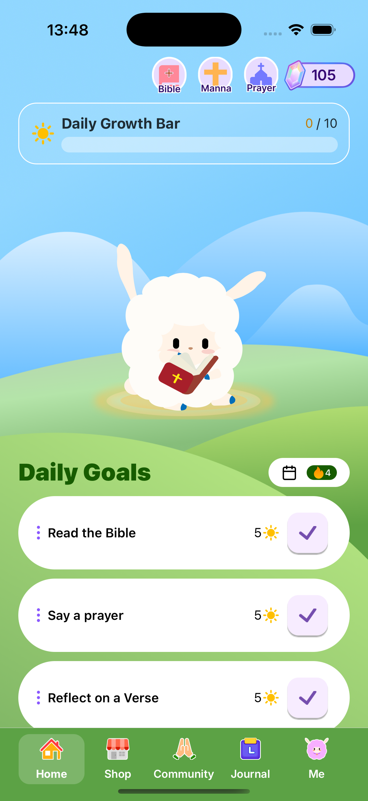 FaithTime App Screenshot