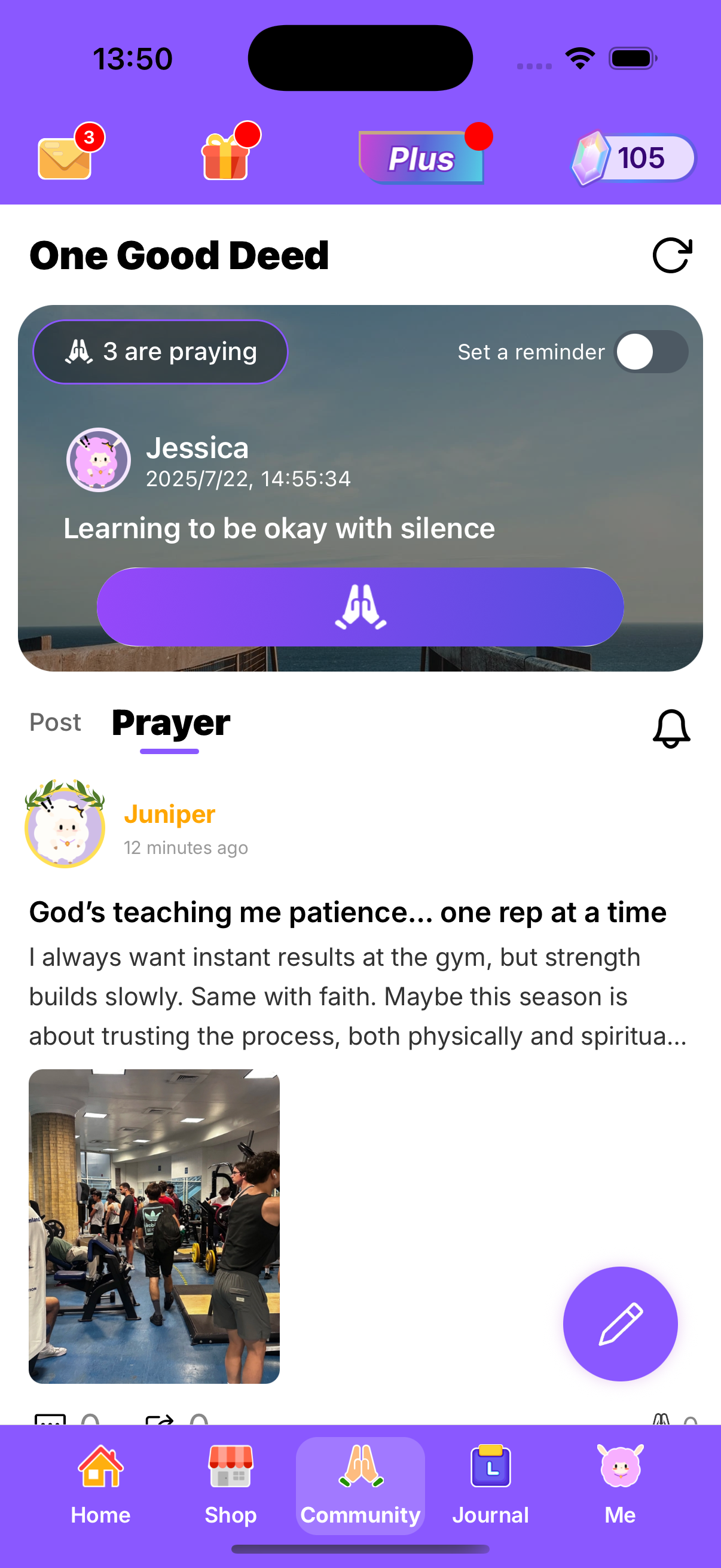 FaithTime App Screenshot